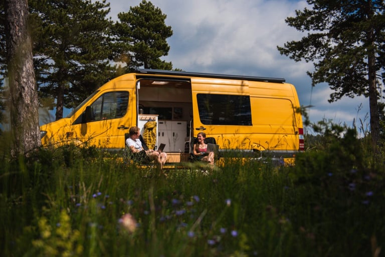 Charlie, Dale e a Climbingvan