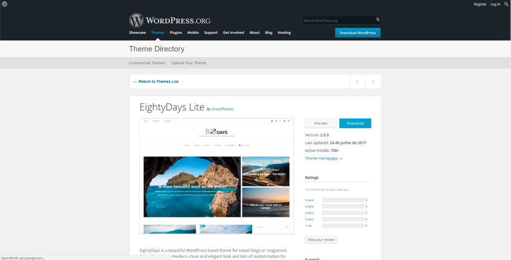 tema eidghtdays lite para wordpress