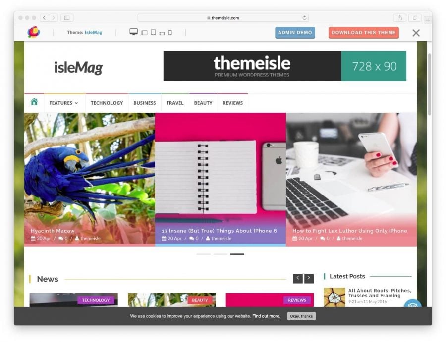 tema islemag para wordpress