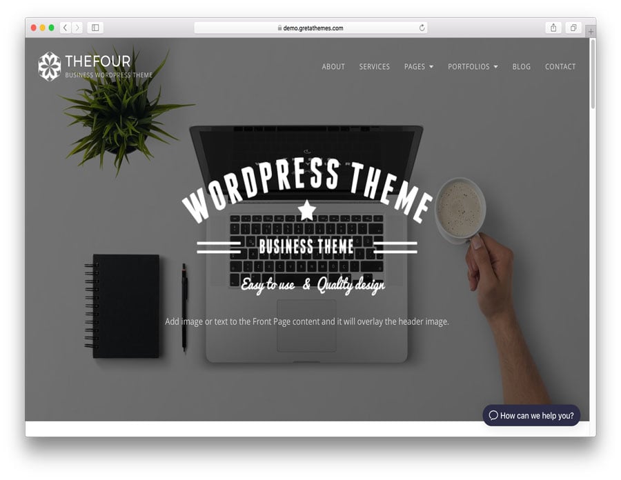 tema thefourlite para wordpress