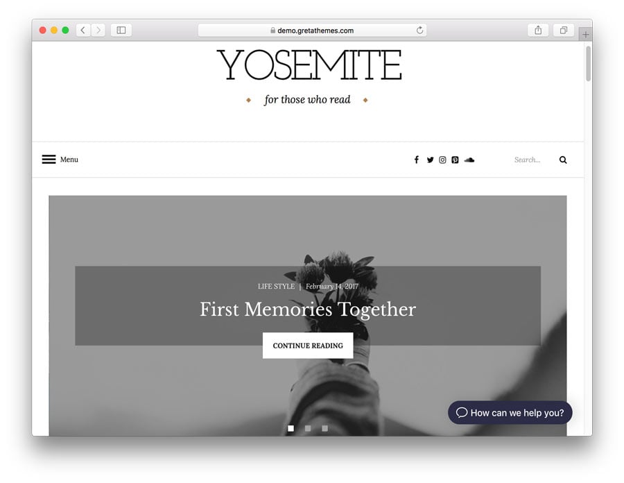 tema yosemite lite para wordpress