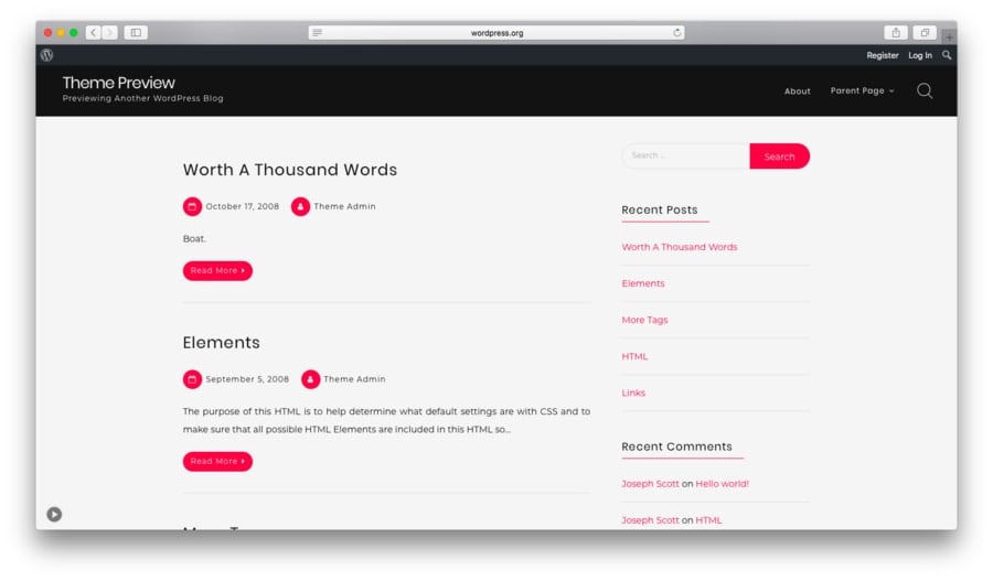 tema fredo para wordpress