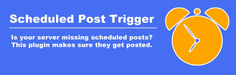 plugin scheduled post trigger para wordpress