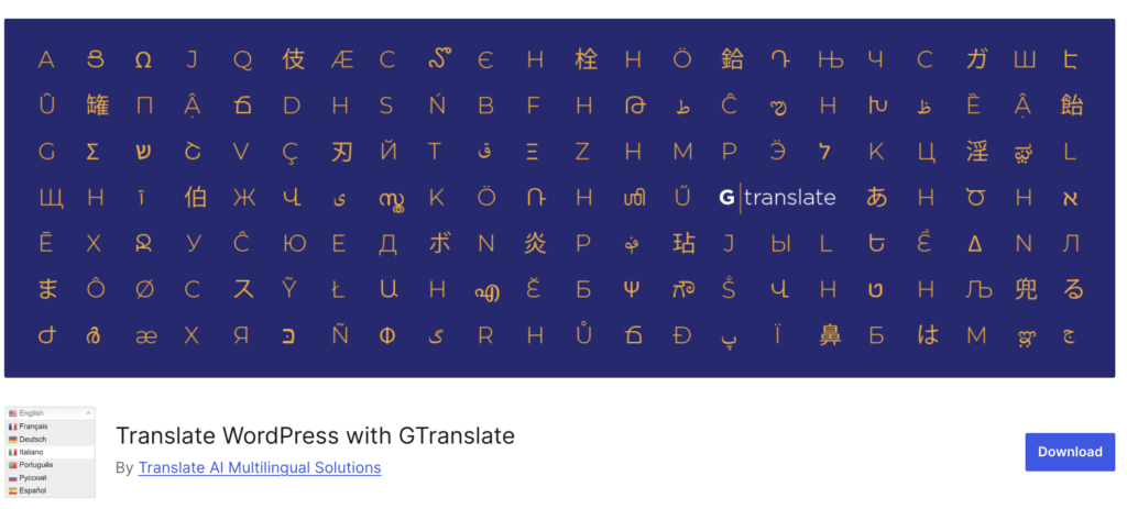 plugin gtranslate para wordpress