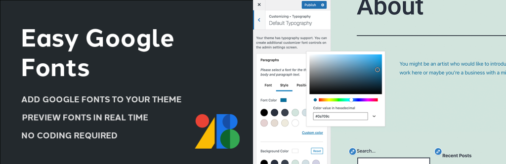 plugin wordpress easy google fonts