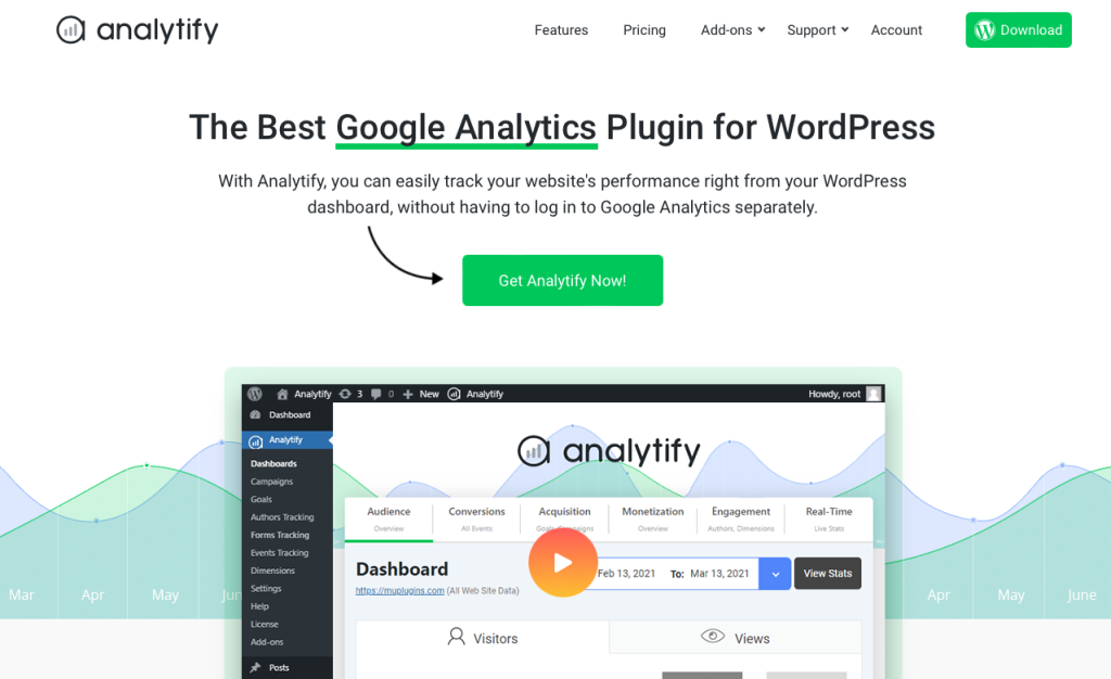 plugin analytify para wordpress