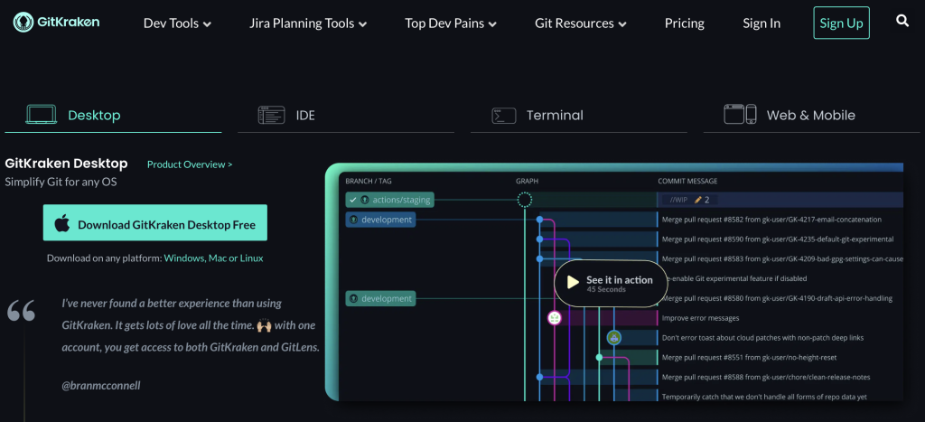 cliente gitkraken