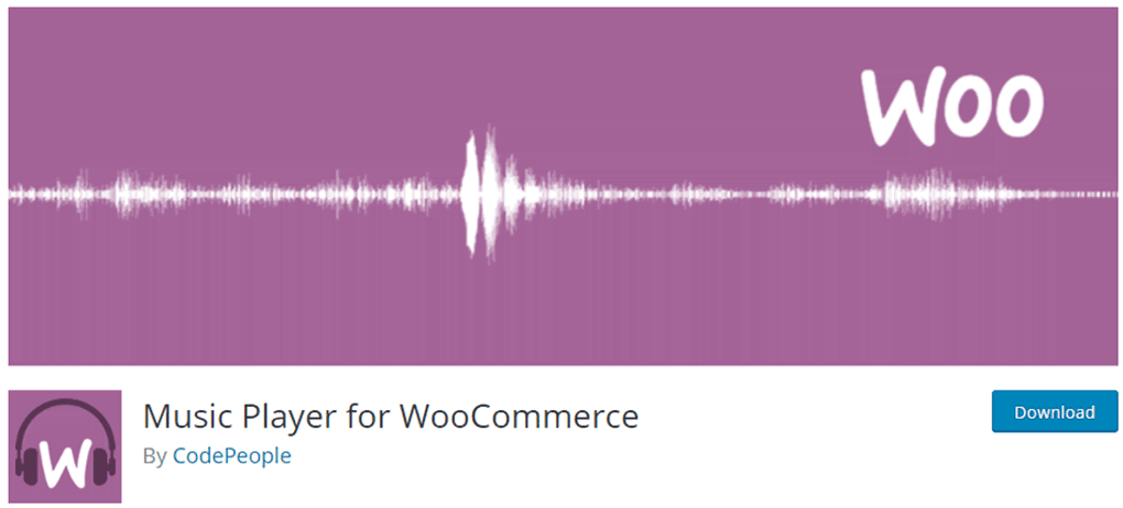 plugin music player for woocommerce