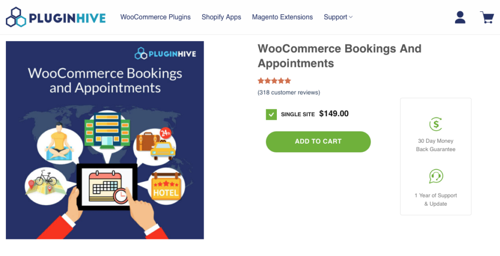 plugin woocommerce bookings and appointments