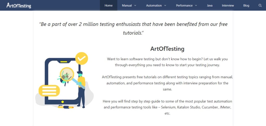 art of testing