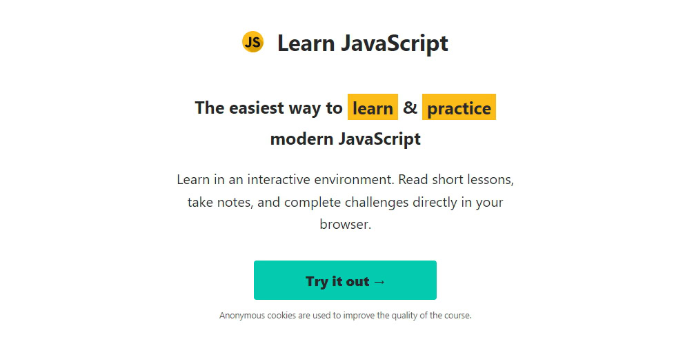 learn javascript