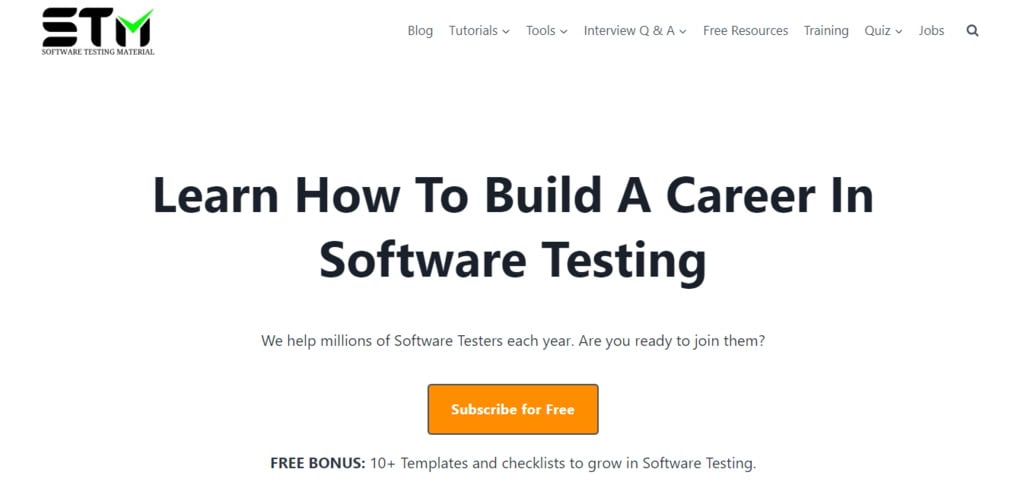 software testing material