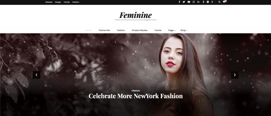 tema blossom feminine para wordpress