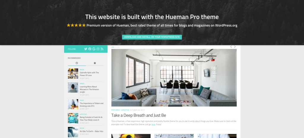 tema hueman para wordpress