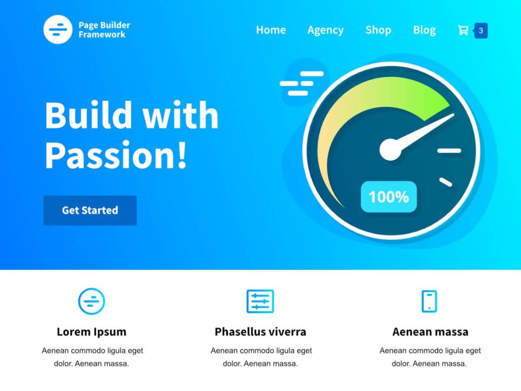 tema page builder framework para wordpress