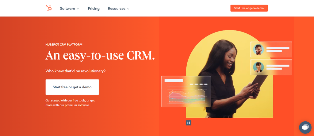 Plataforma do Hubspot CRM