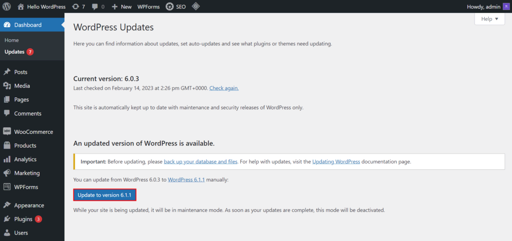 Guia para atualizar plugins do WordPress