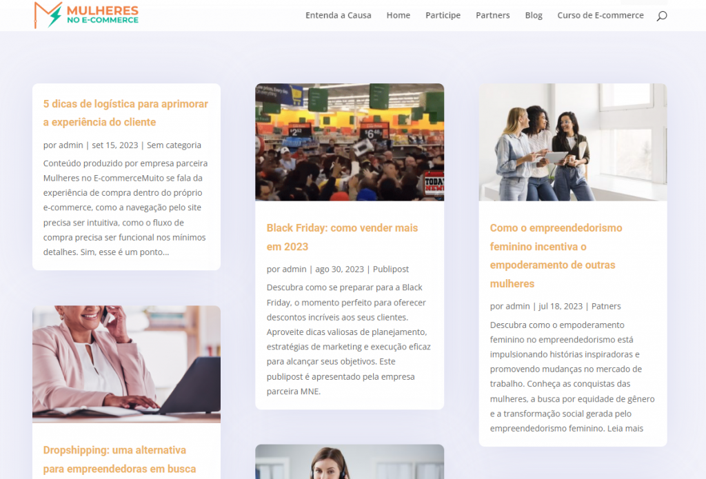 blog de empreendedorismo mulheres no e-commerce