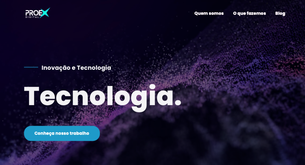 agência de desenvolvimento de sites proex digital