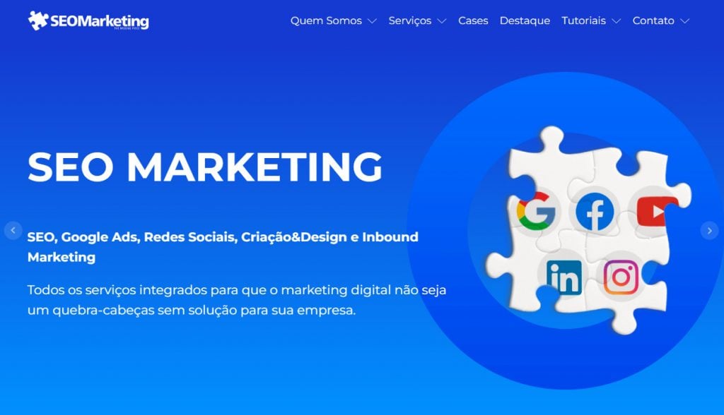 seo marketing, agência digital