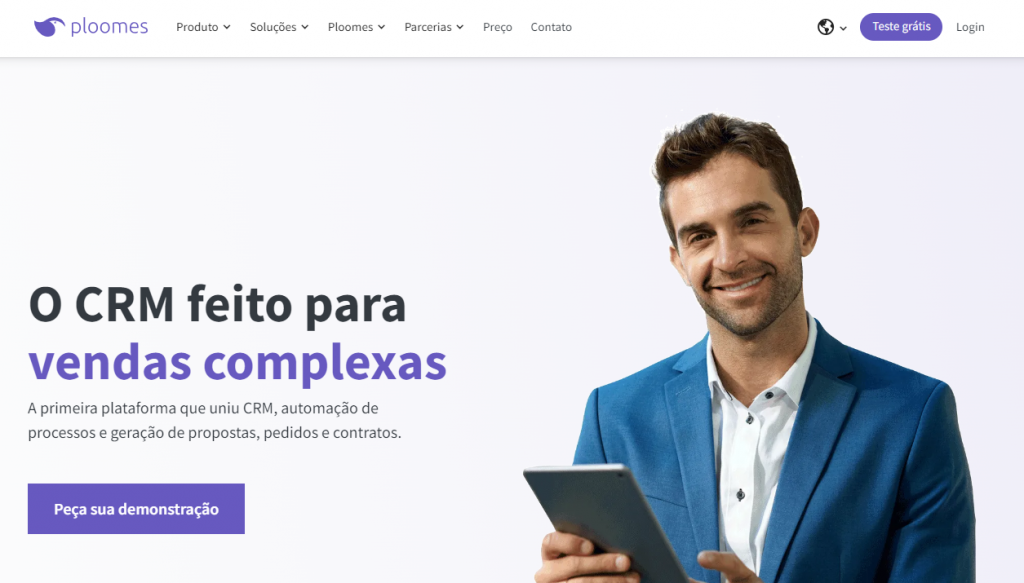 CRM Ploomes, pensado para vendas complexas