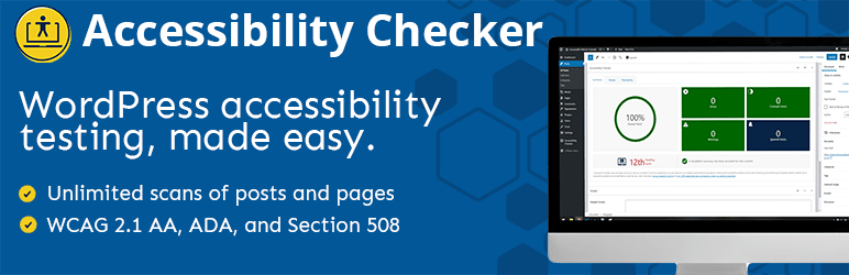 plugin Equalize Digital Accessibility Checker para wordpress