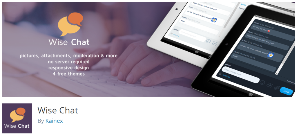 plugin bate-papo wordpress wise chat