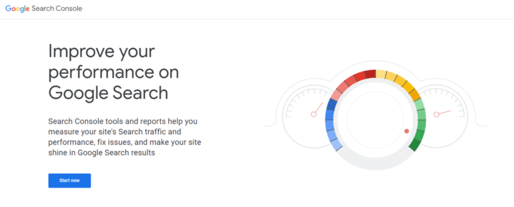 Site do Google Search Console