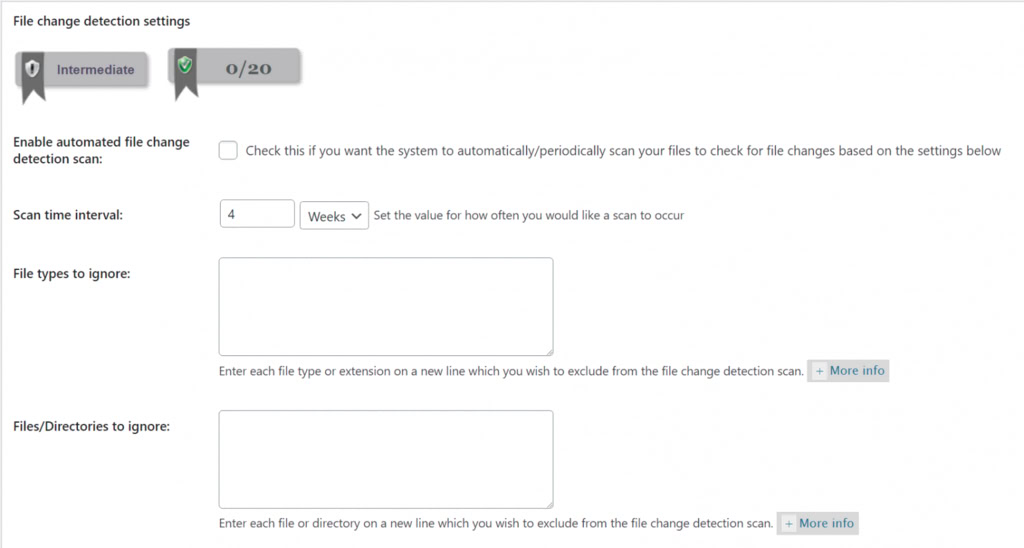 alterando configurações do plugin AIOS