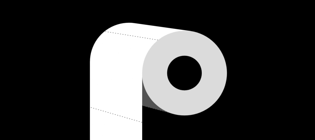 site paper toilet