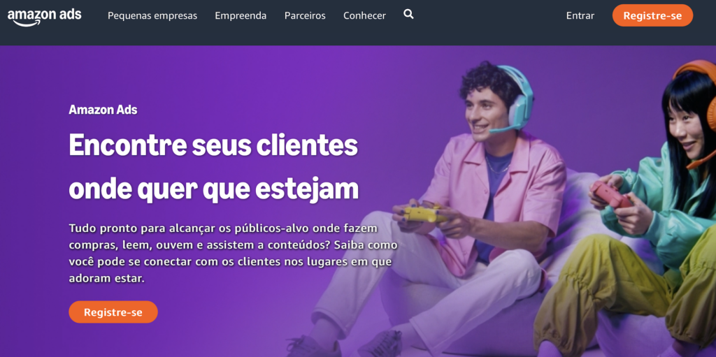 site do amazon ads